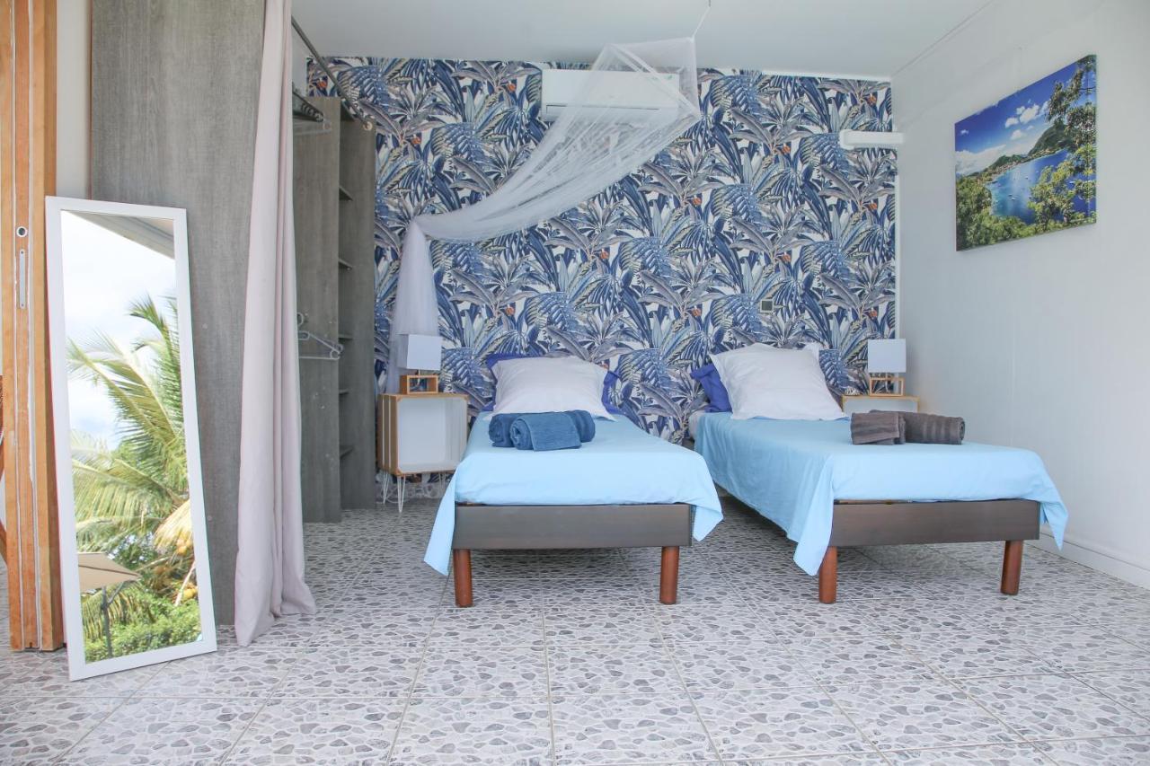 L Orchidee Bleue, Bas De Villa, Vue Mer, Piscine Privee แซนต์-อาน ภายนอก รูปภาพ