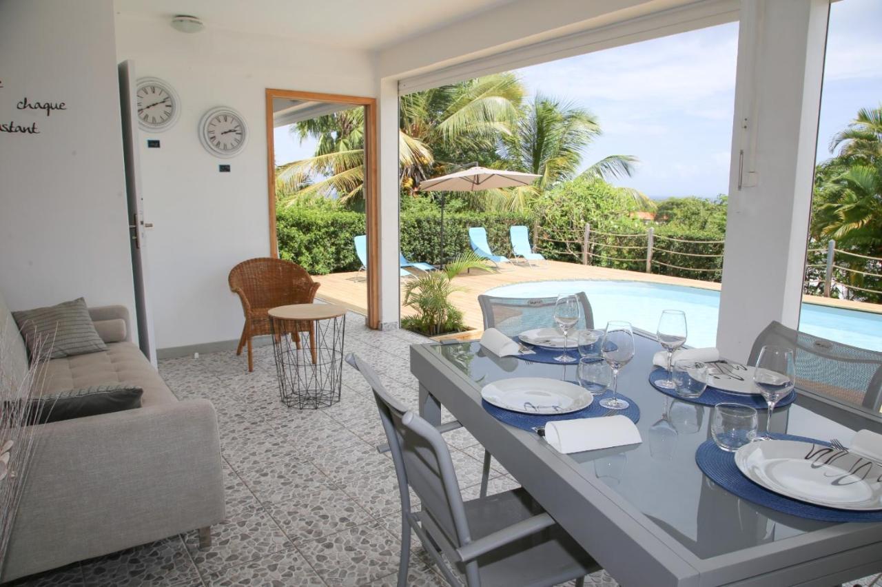 L Orchidee Bleue, Bas De Villa, Vue Mer, Piscine Privee แซนต์-อาน ภายนอก รูปภาพ