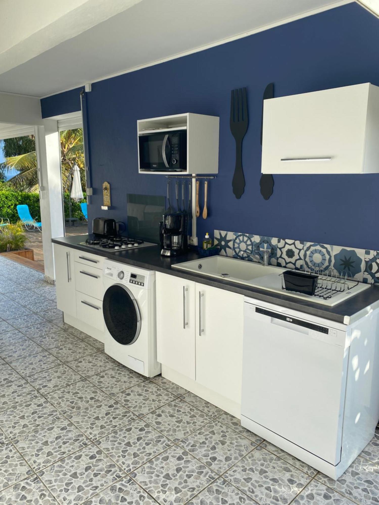 L Orchidee Bleue, Bas De Villa, Vue Mer, Piscine Privee แซนต์-อาน ภายนอก รูปภาพ